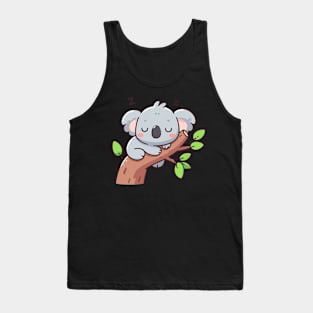 adorable koala sleeping peacefully Tank Top